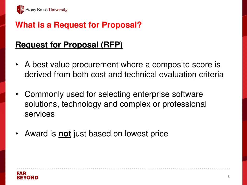what is a request for proposal