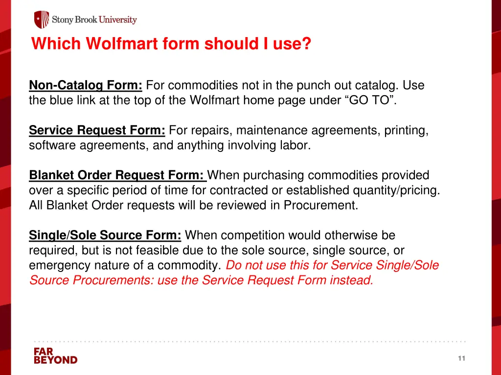 which wolfmart form should i use