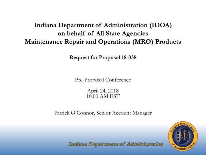indiana department of administration idoa
