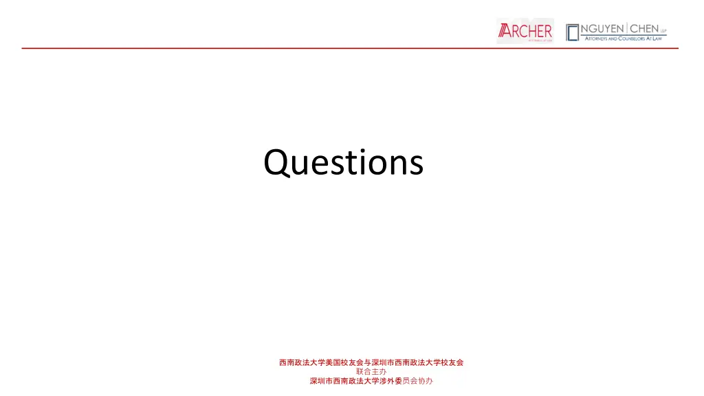 questions