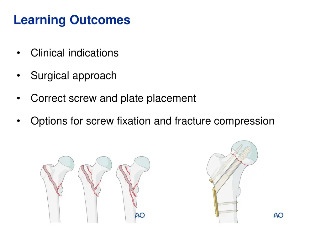 learning outcomes