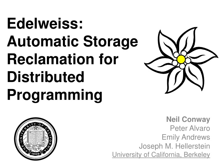 edelweiss automatic storage reclamation