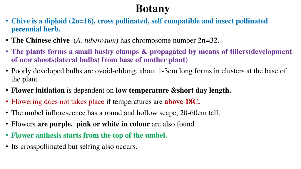 botany