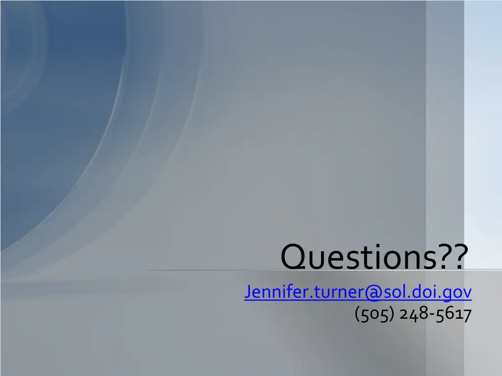 questions