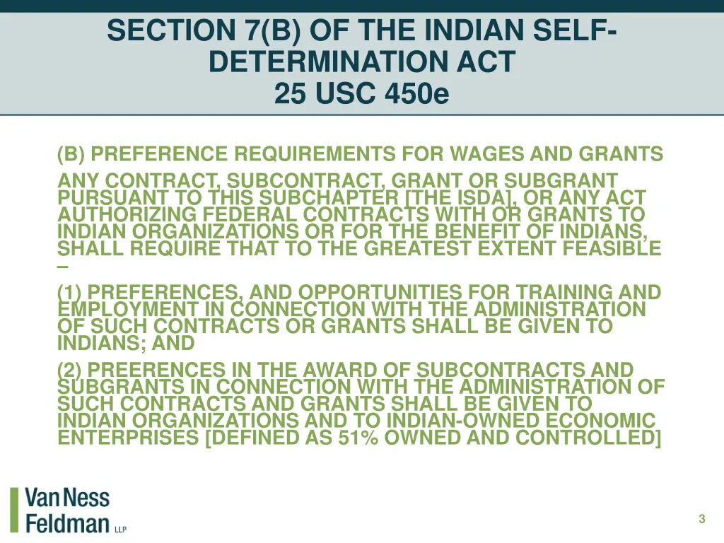 section 7 b of the indian self determination