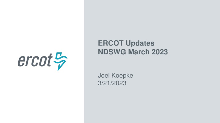 ercot updates ndswg march 2023