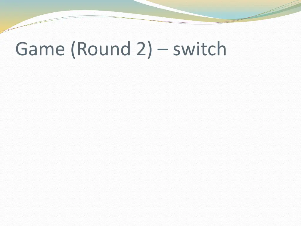 game round 2 switch