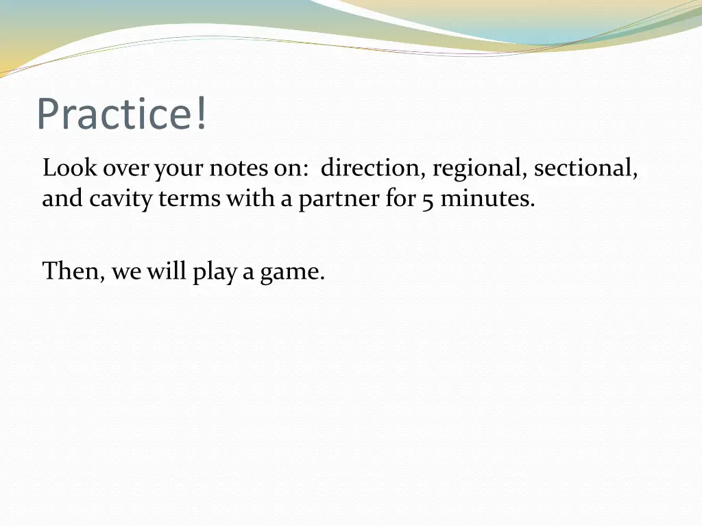 practice