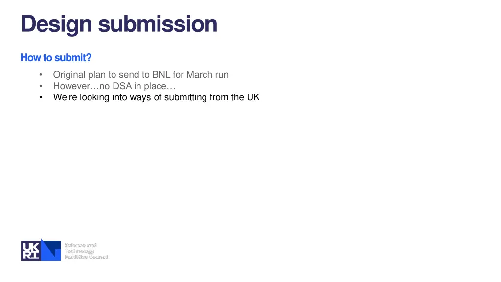design submission