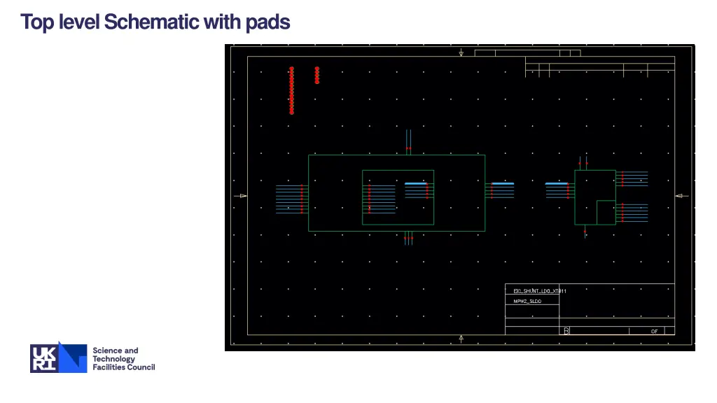 top level schematic with pads