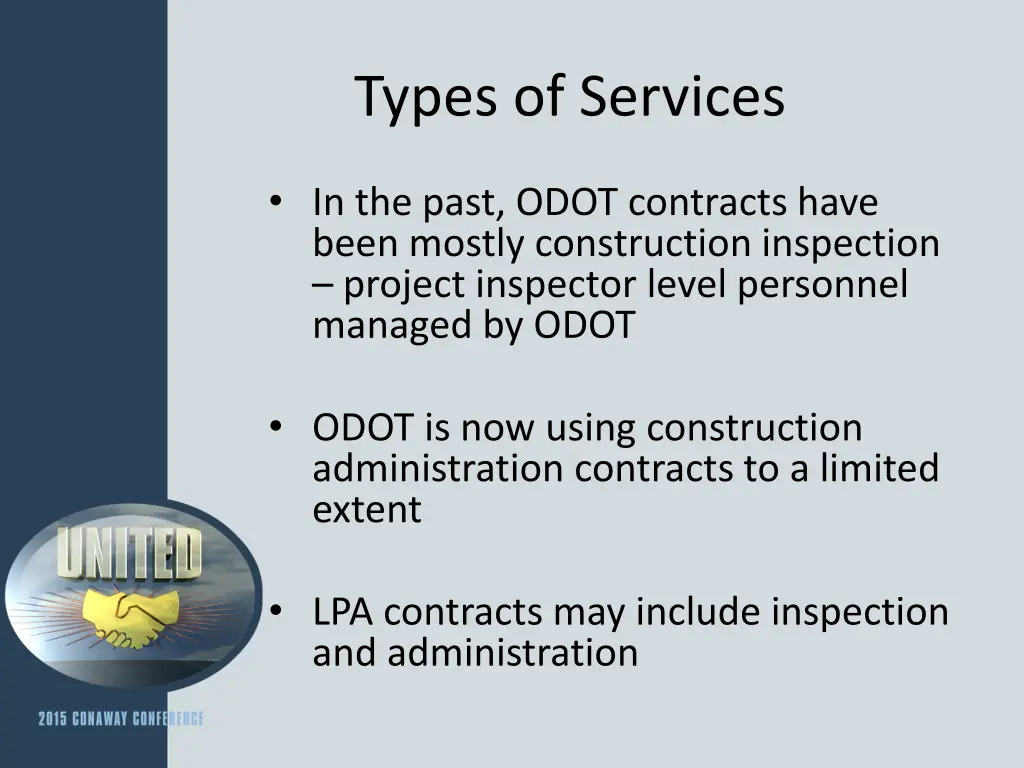 types of services