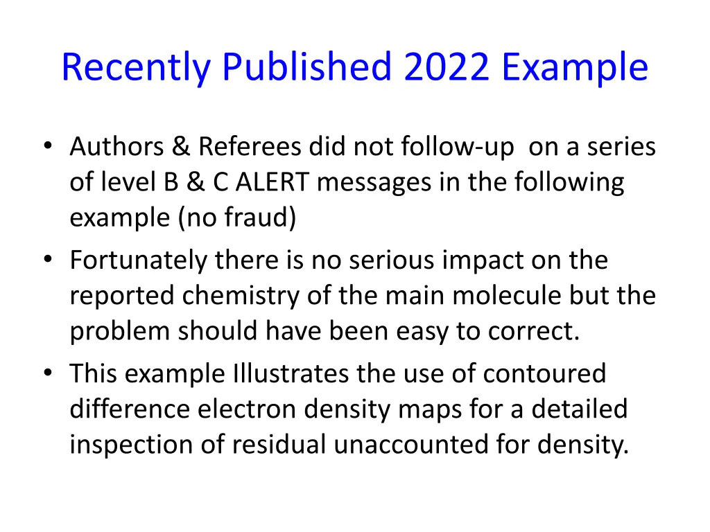 recently published 2022 example