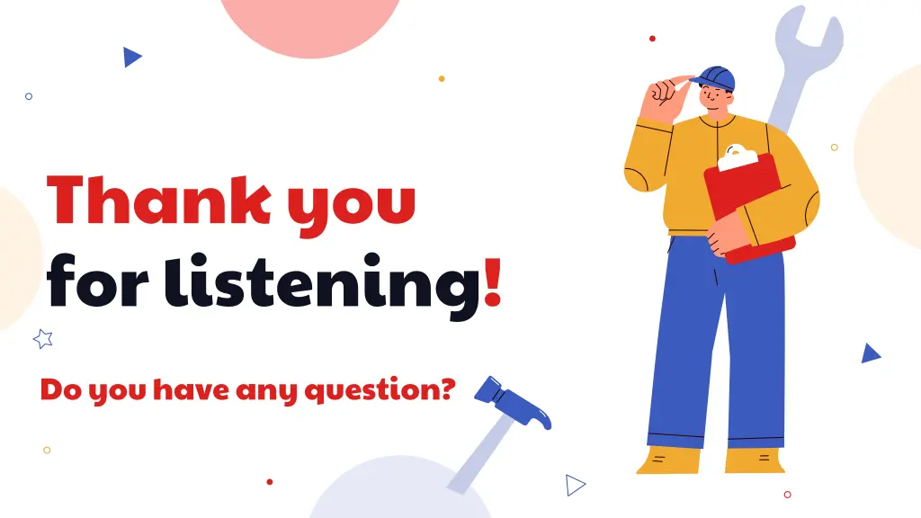 thank you for listening