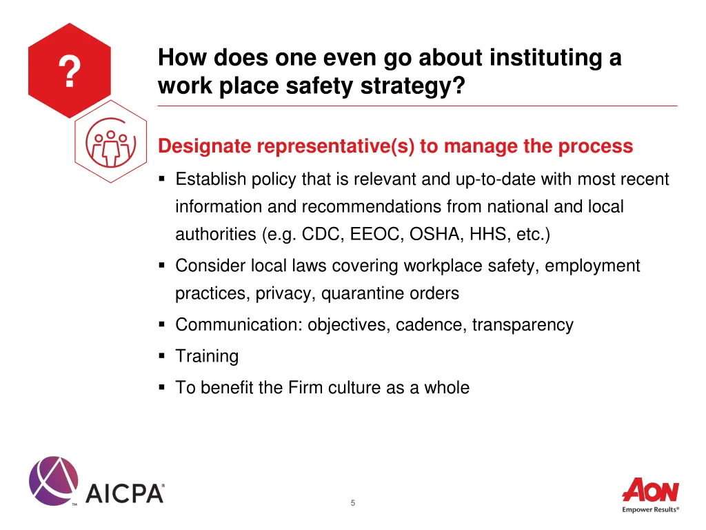 how does one even go about instituting a work