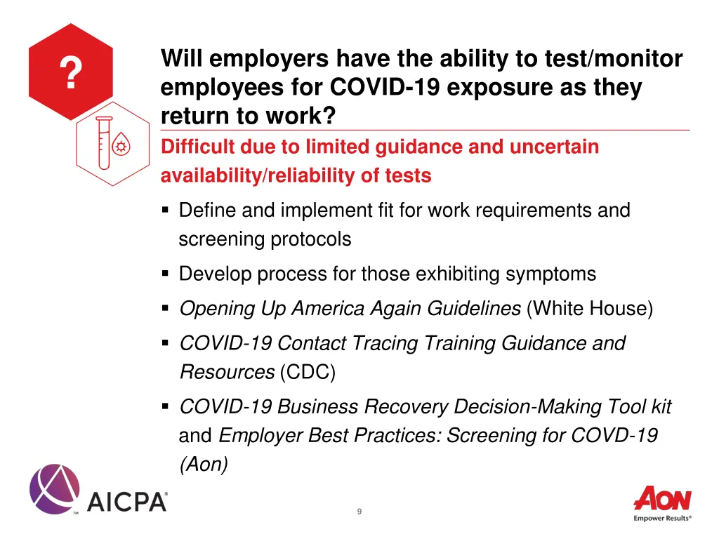 will employers have the ability to test monitor