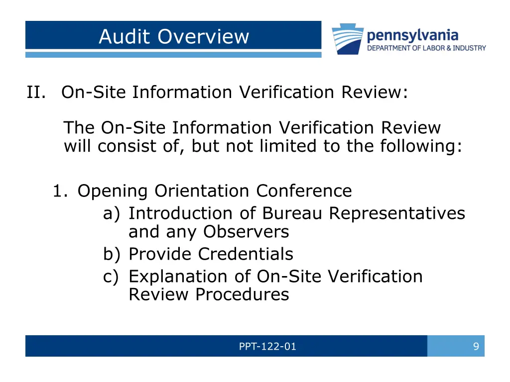 audit overview 5