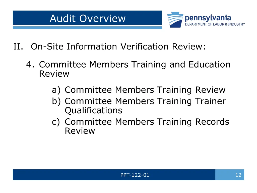 audit overview 8