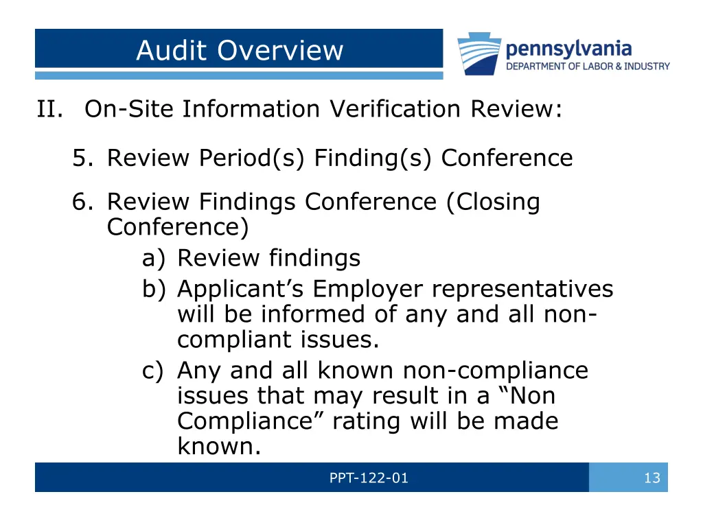 audit overview 9