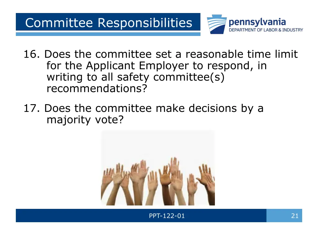 committee responsibilities 5
