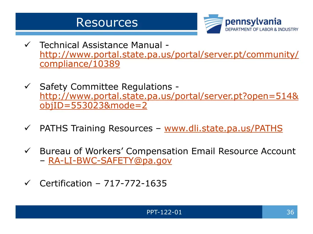 resources