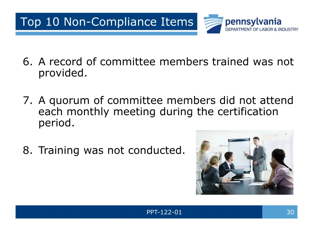 top 10 non compliance items 2