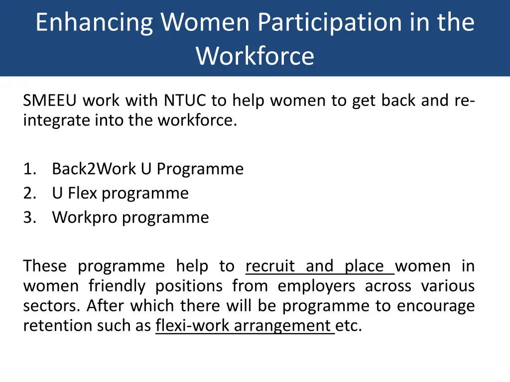 enhancing women participation in the workforce 1
