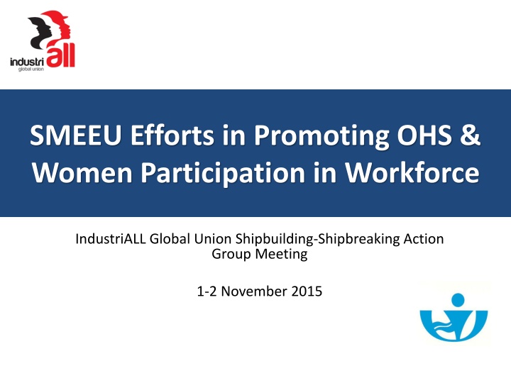 smeeu efforts in promoting ohs women