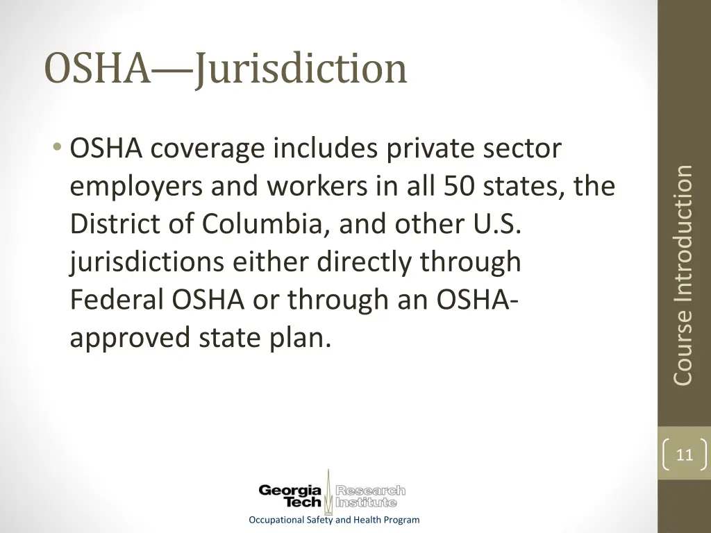 osha jurisdiction