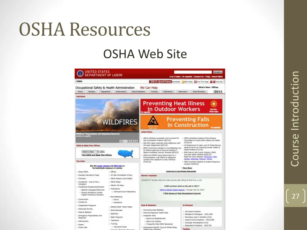 osha resources