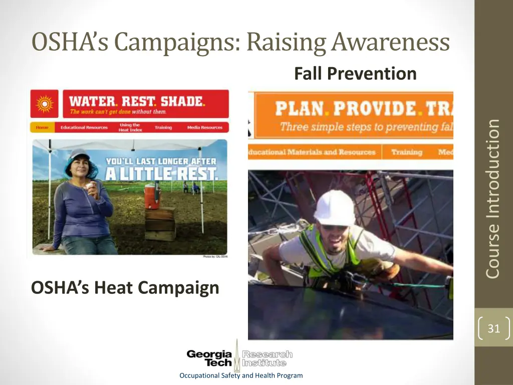 osha s campaigns raising awareness