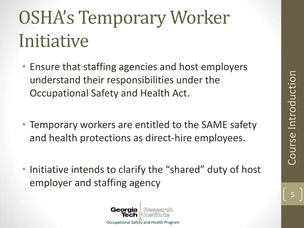osha s temporary worker initiative