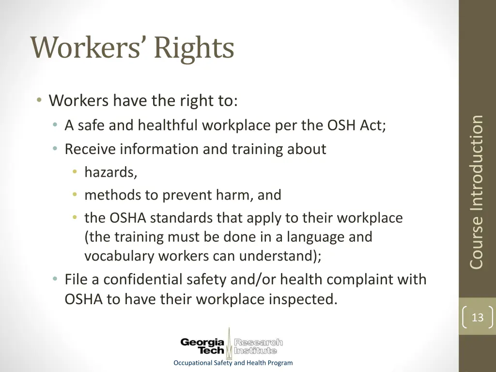 workers rights