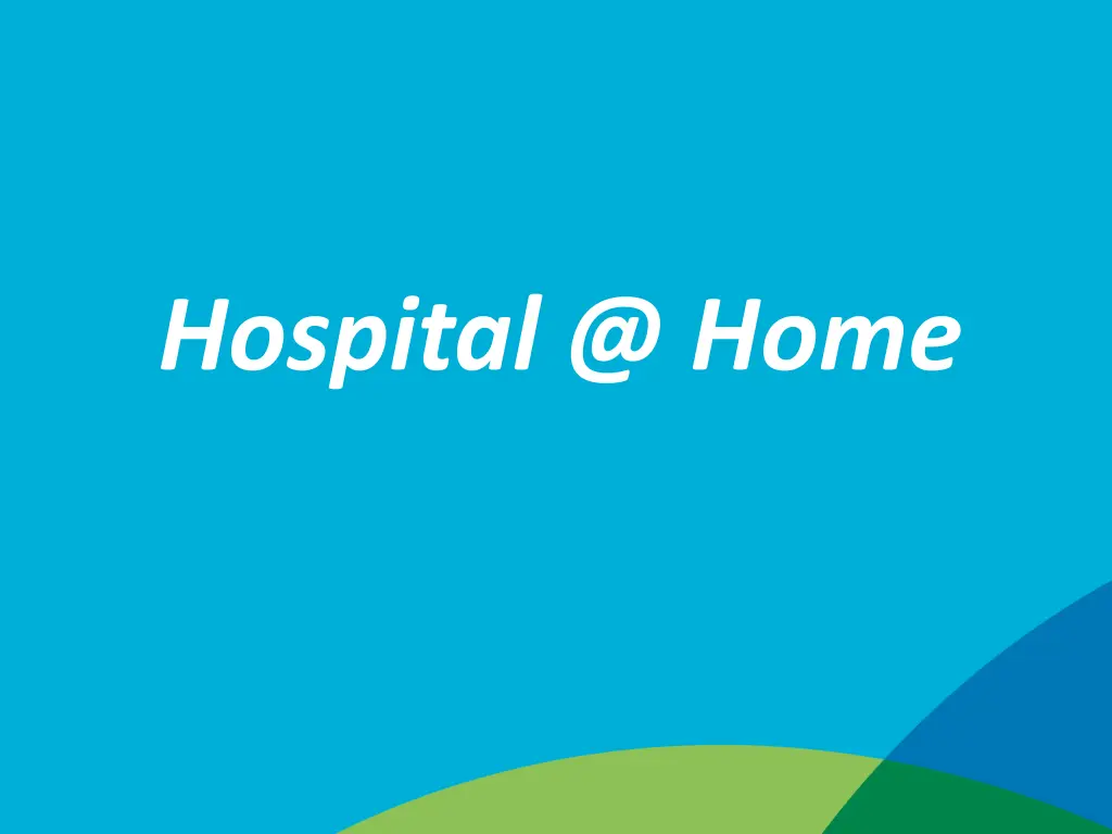 hospital @ home