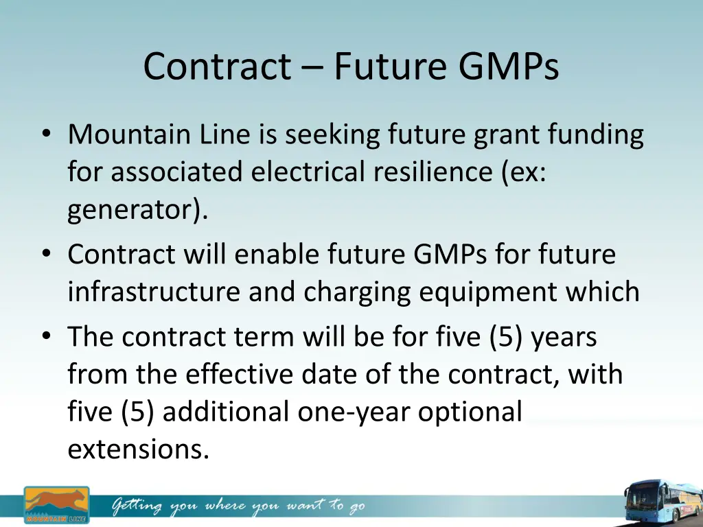 contract future gmps