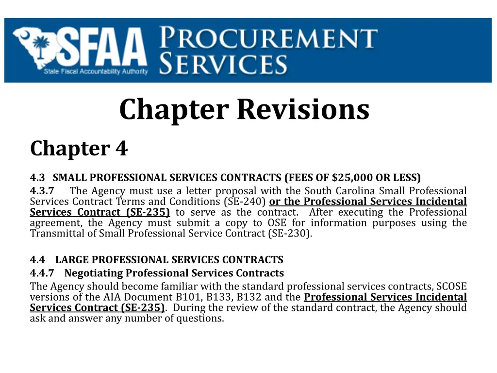 chapter revisions chapter 4