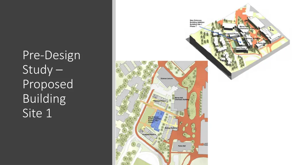 pre design study proposed building site 1