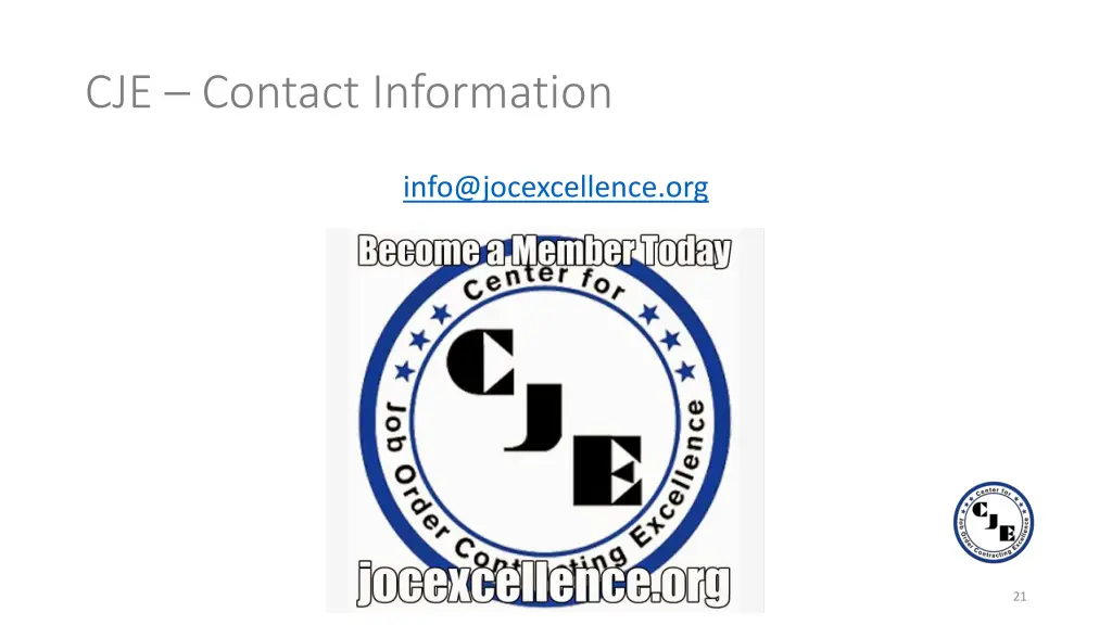 cje contact information