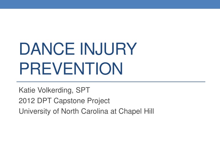 dance injury prevention
