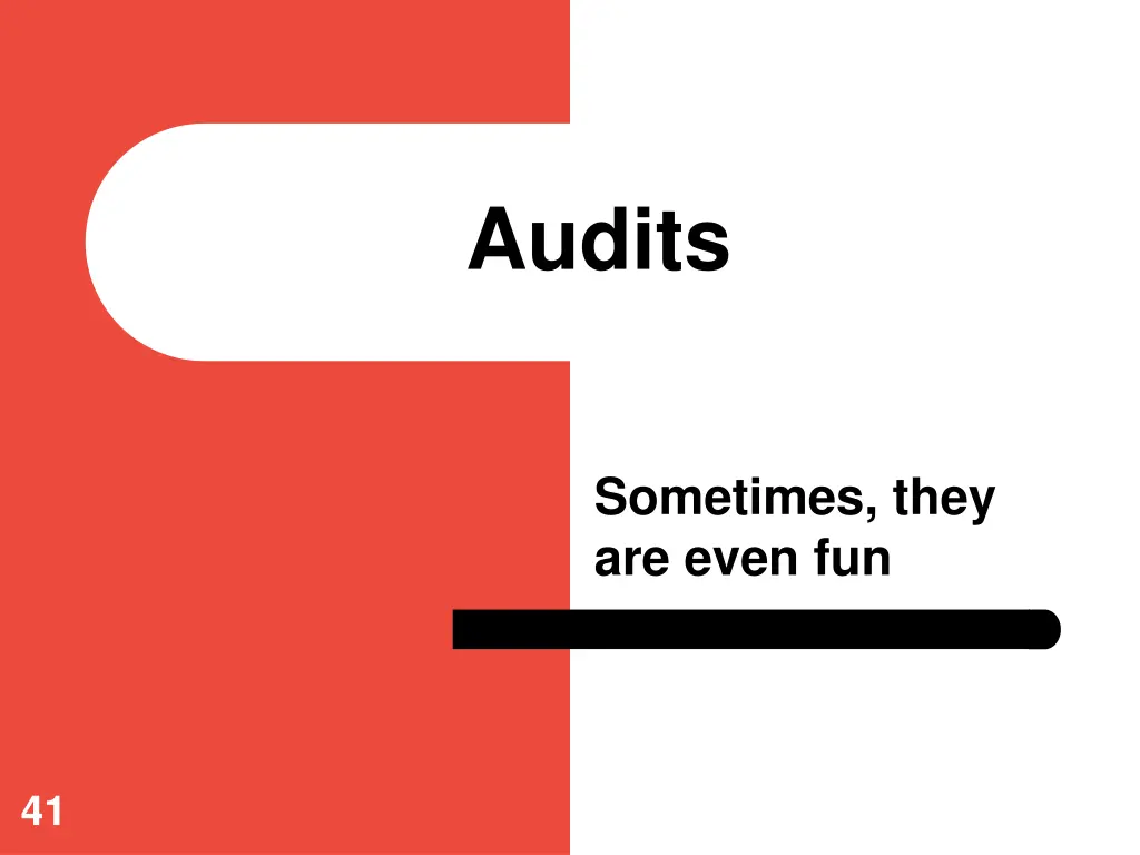 audits