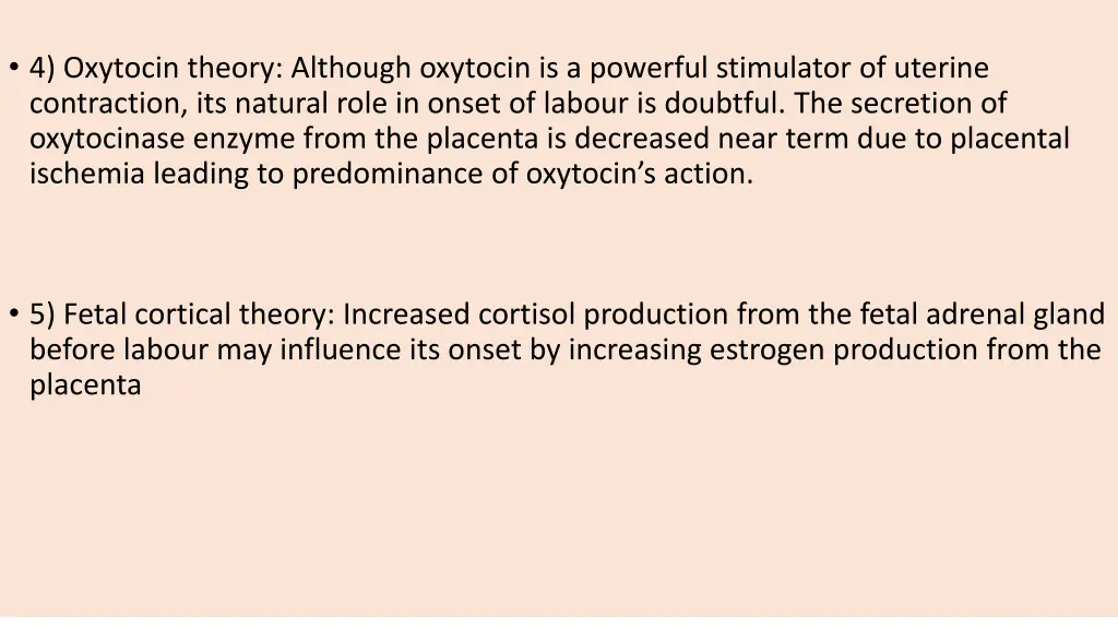 4 oxytocin theory although oxytocin is a powerful