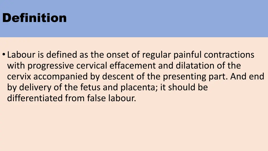 definition