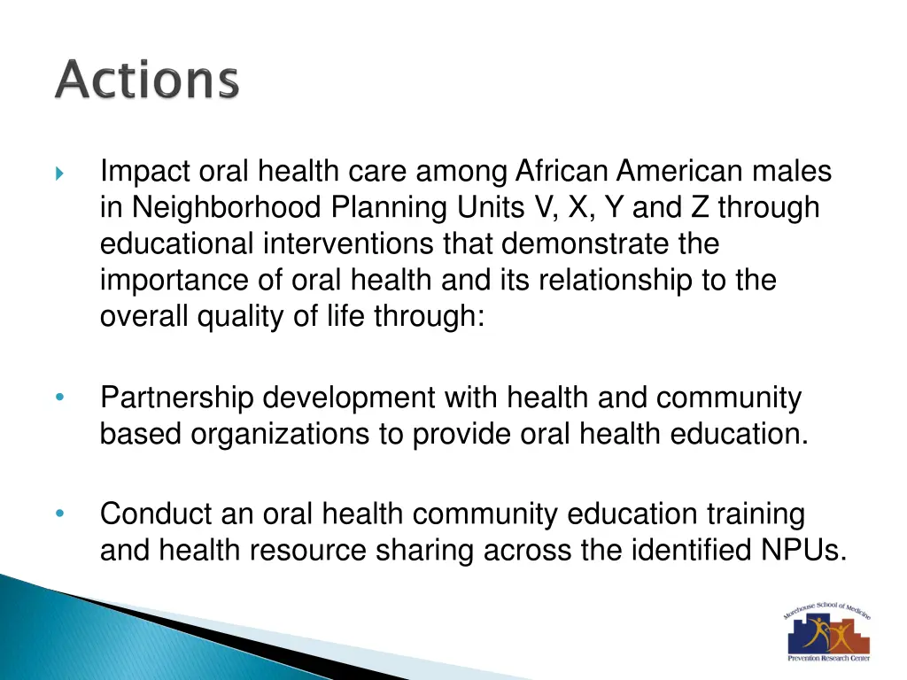 impact oral health care among african american