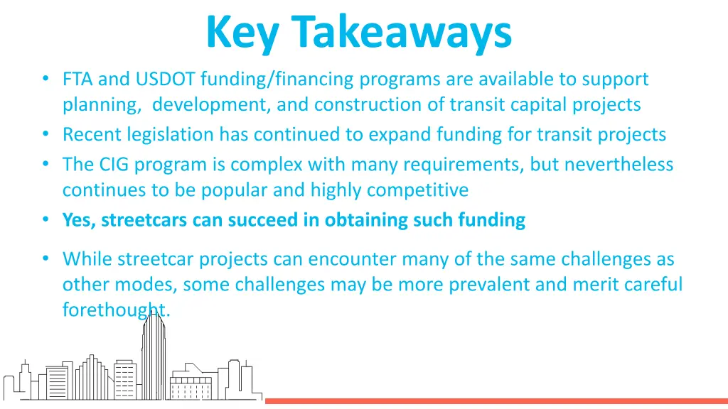 key takeaways