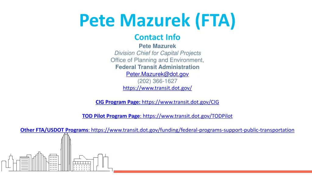 pete mazurek fta contact info pete mazurek