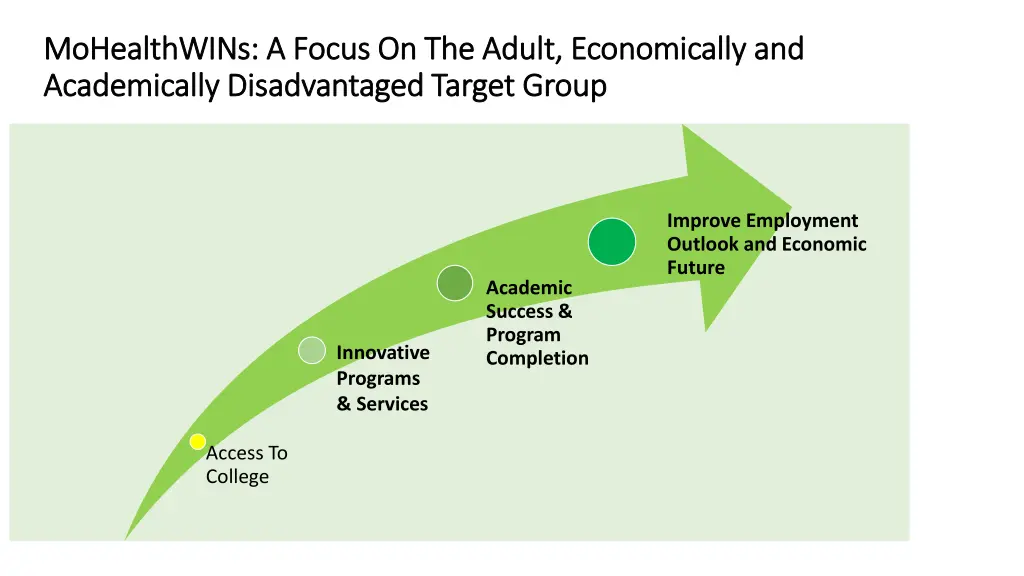 mohealthwins a focus on the adult economically