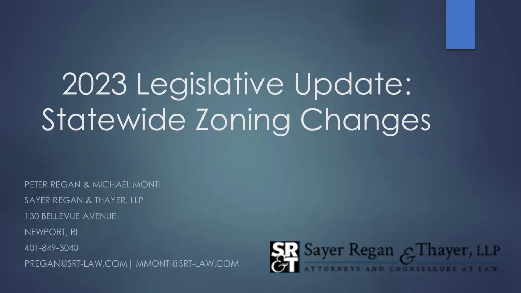 2023 legislative update statewide zoning changes 1