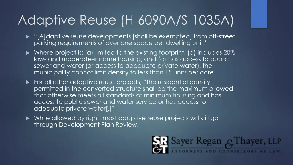 adaptive reuse h 6090a s 1035a 1