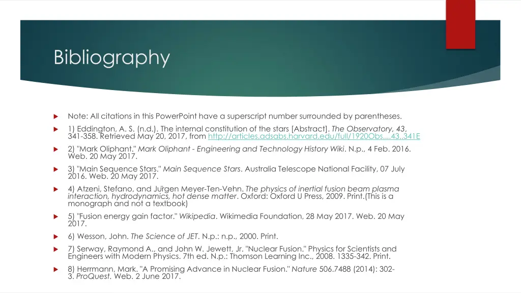 bibliography