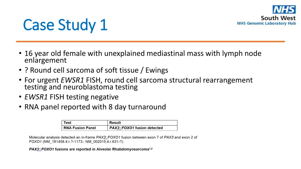 case study 1 case study 1
