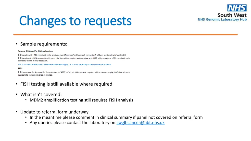 changes to requests changes to requests